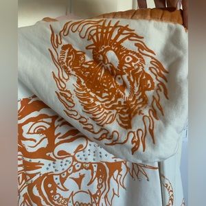 Orange Ed Hardy Zip-Up